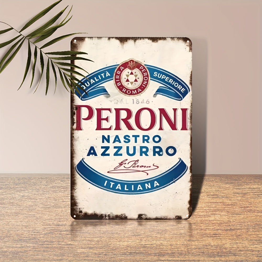 Home Bar And Restaurant - Vintage Peroni Nastro Azzurro İtalyan Bira
