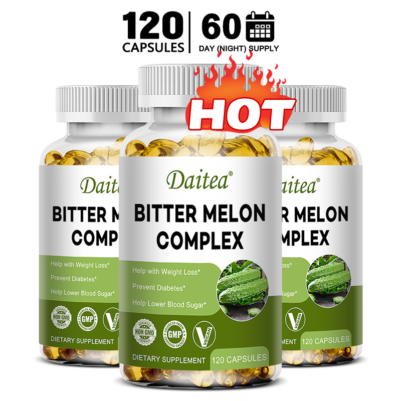 Bitters Bottle Set - Daitea Doğal Acı Kavun Özü Kapsülleri