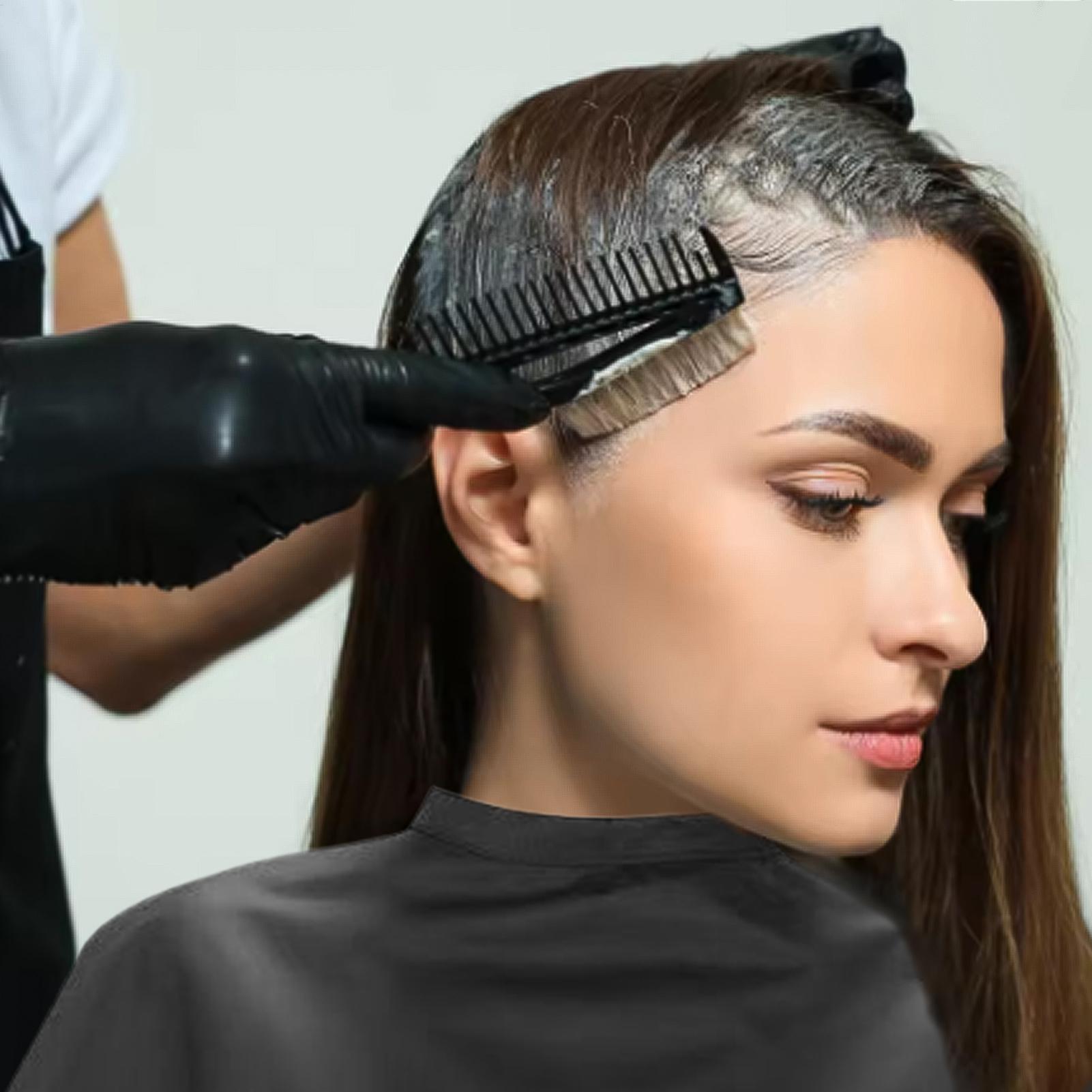 Home Barber - Siyah Kısa Kare Su Geçirmez Kuaförlük