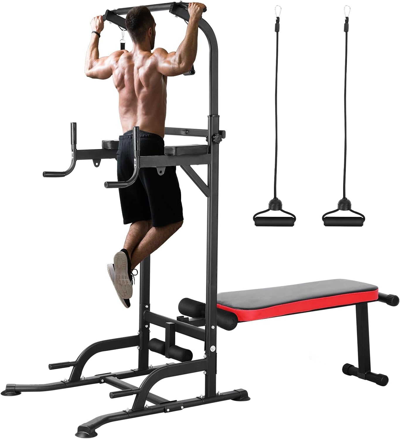 Home Bar And Gym - Güç Kulesi, Sehpalı, Barfiks Çubuğu Standı,
