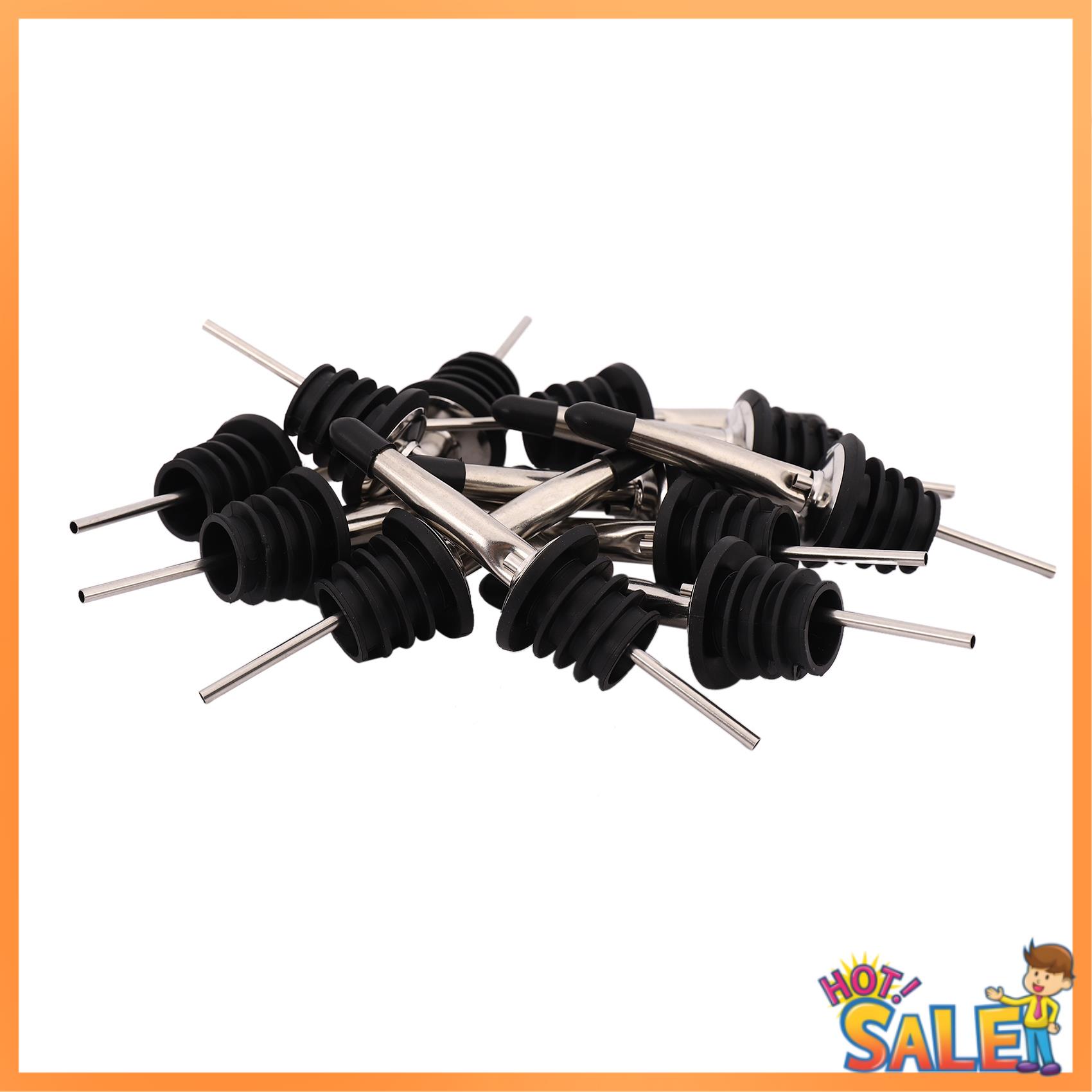 Speed Pourer Cap - AB68 12 Adet Paslanmaz Çelik Ruh