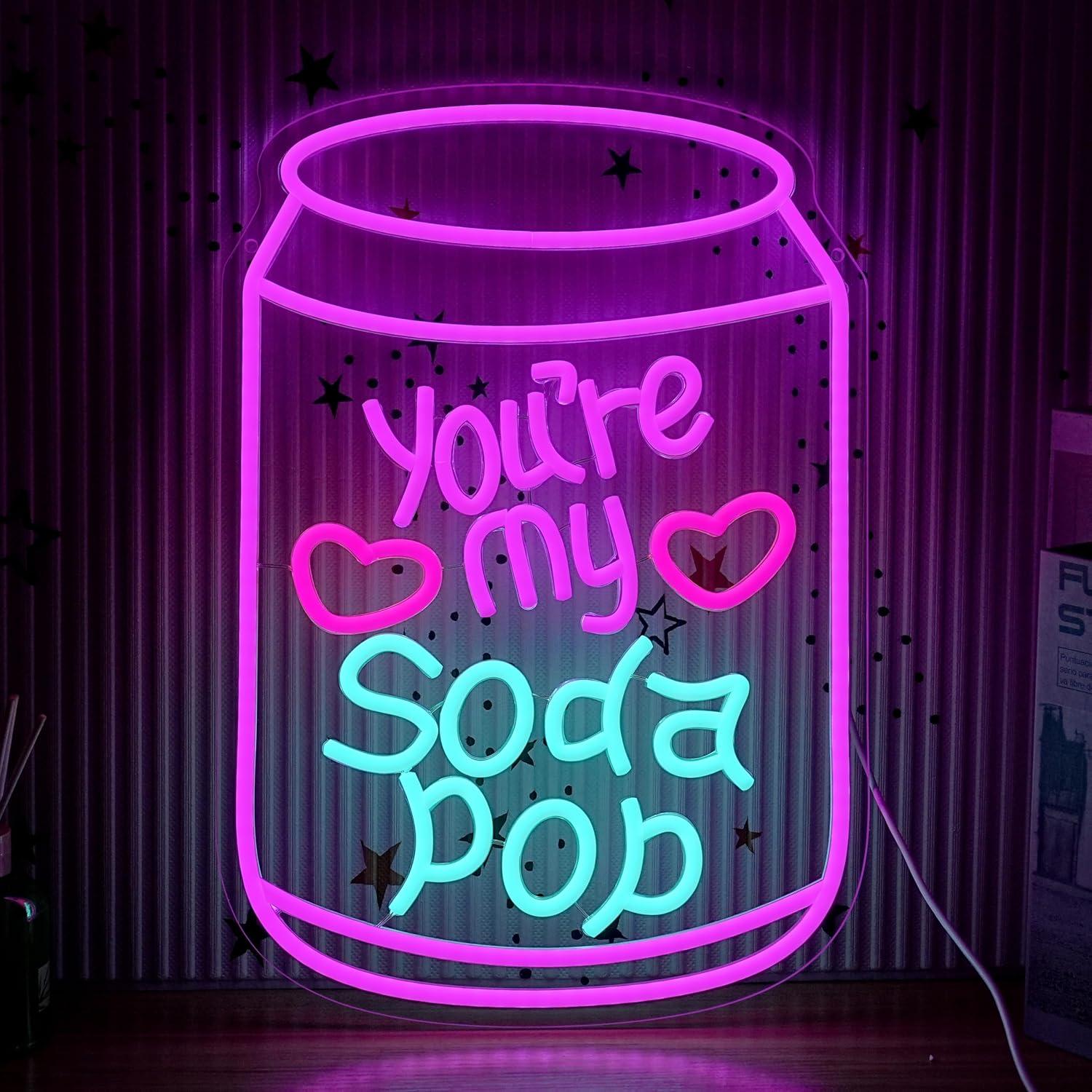 Home Bar Signs - Romantik Neon Tabela, Kısılabilir LED Işık,