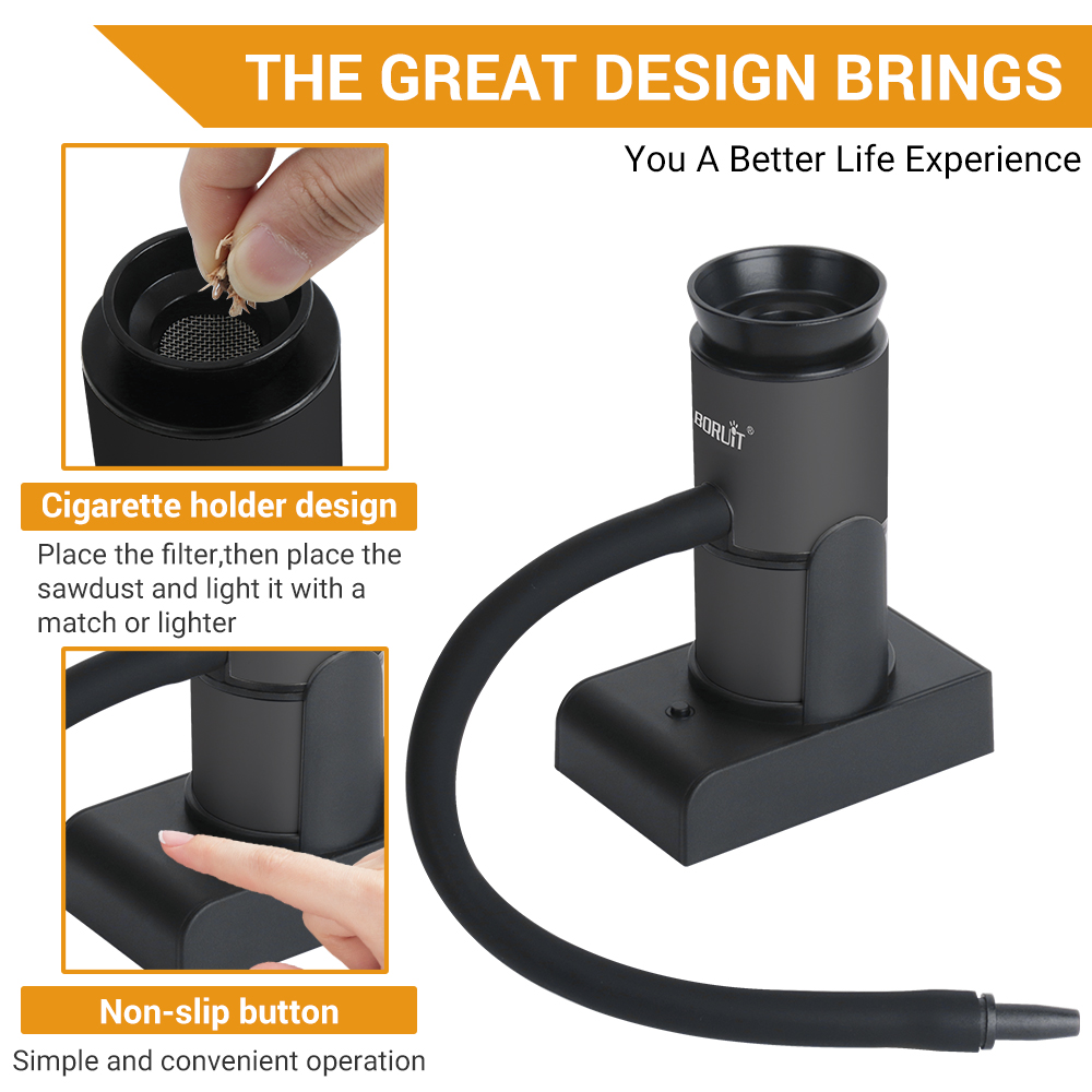BORUiT SK305 Duman Demlik Taşı - Smoking Gun Kit incelemesi ve fiyatı