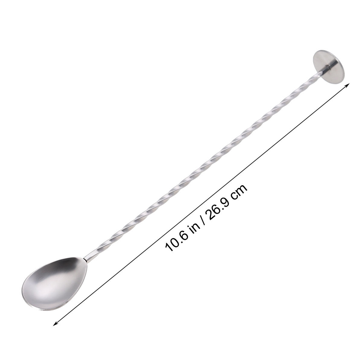 304 Paslanmaz Çelik Kokteyl Ba - Bar Spoon Twisted incelemesi ve fiyatı