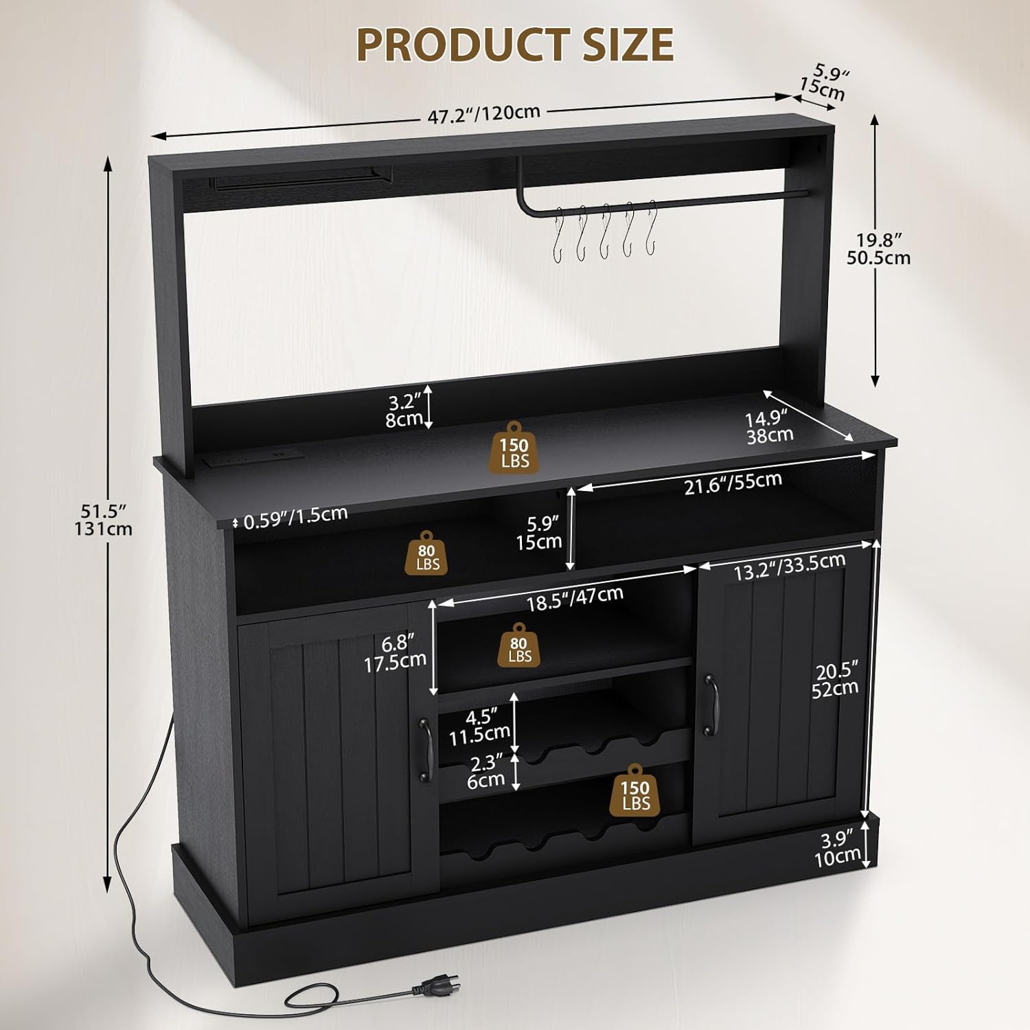 Çiftlik Evi Kahve Barı Dolabı  - Home Bar And Cabinet incelemesi ve fiyatı