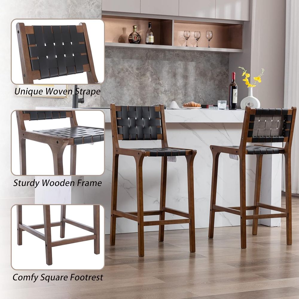 2'li Ahşap Bar Taburesi Seti,  - Home Bar Stools incelemesi ve fiyatı