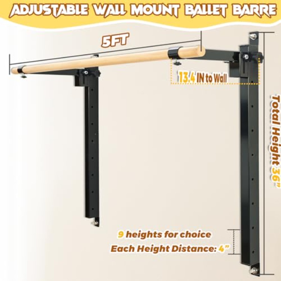 Duvara Monte Edilebilir Bale B - Home Bar And Gym incelemesi ve fiyatı