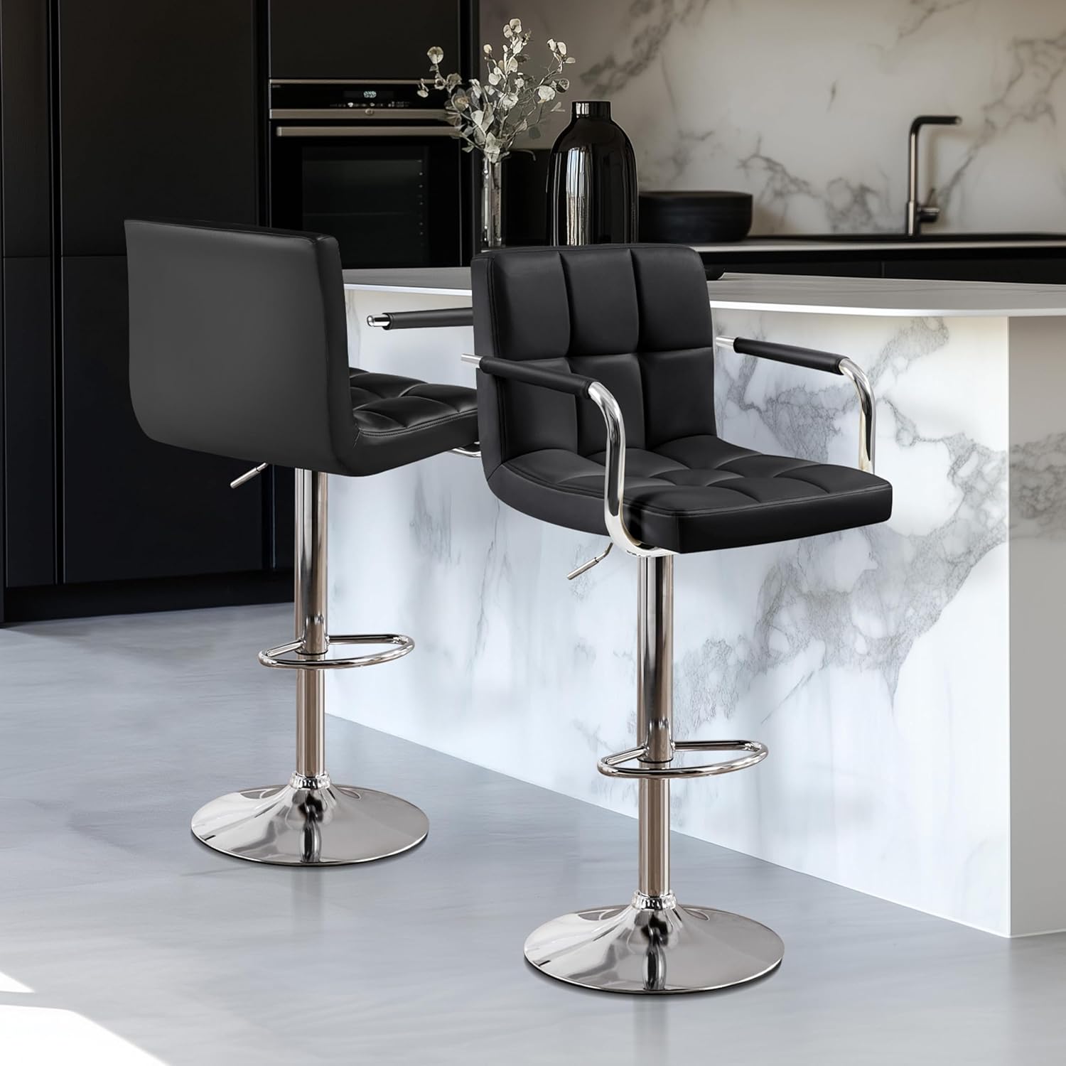 2'li Bar Tabureleri Seti, PU D - Home Bar Stools incelemesi ve fiyatı