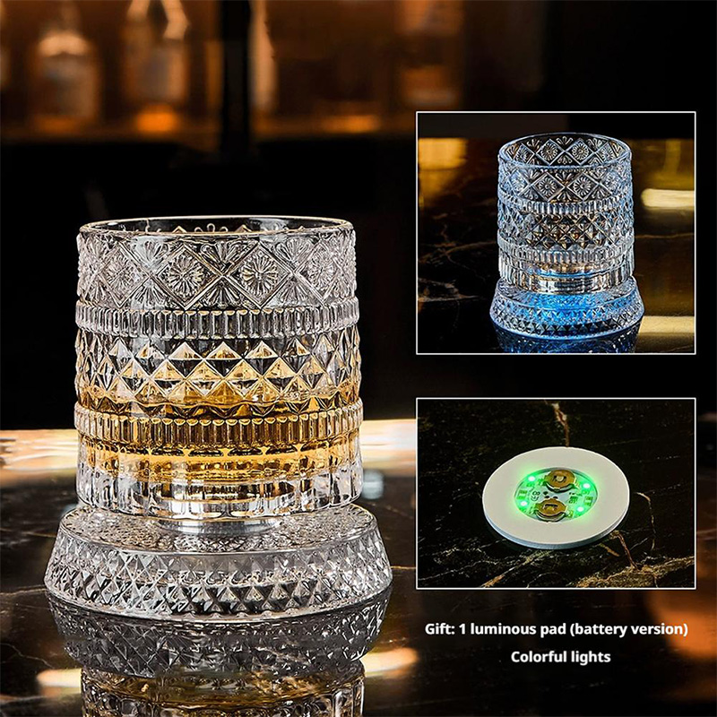 360 °   LED Işıklı Dönen Viski - Old Fashioned Glass incelemesi ve fiyatı