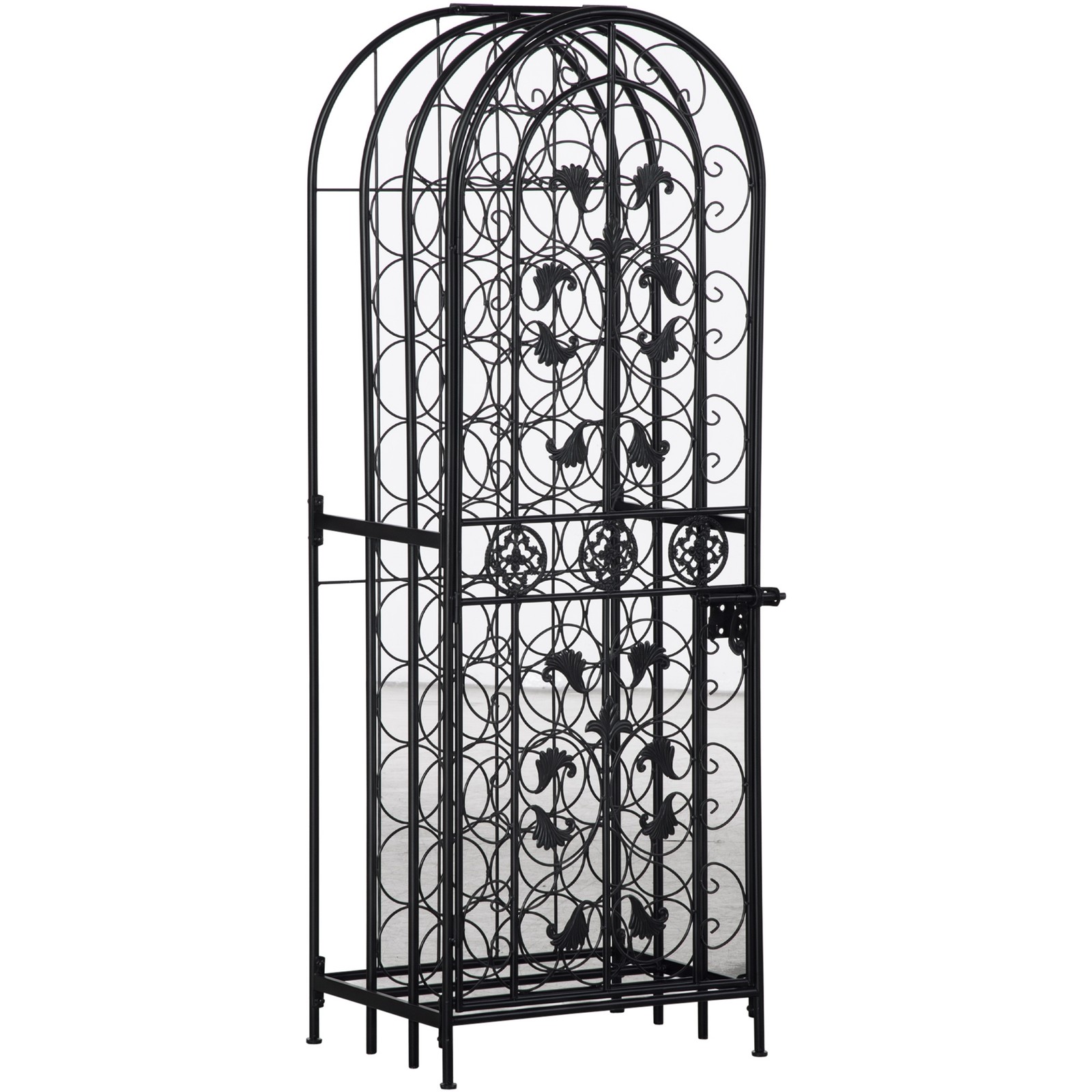 Bağımsız Şarap Rafı 45 Şişe Ka - Home Bar And Cabinet incelemesi ve fiyatı