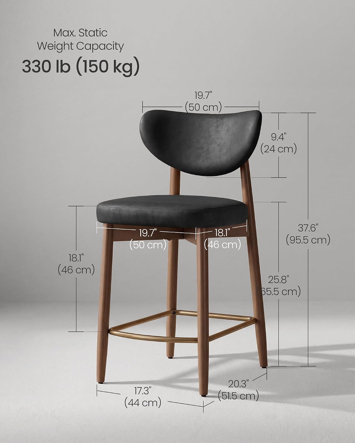 Orta Yüzyıl Modern Ahşap Bar T - Home Bar Seating incelemesi ve fiyatı