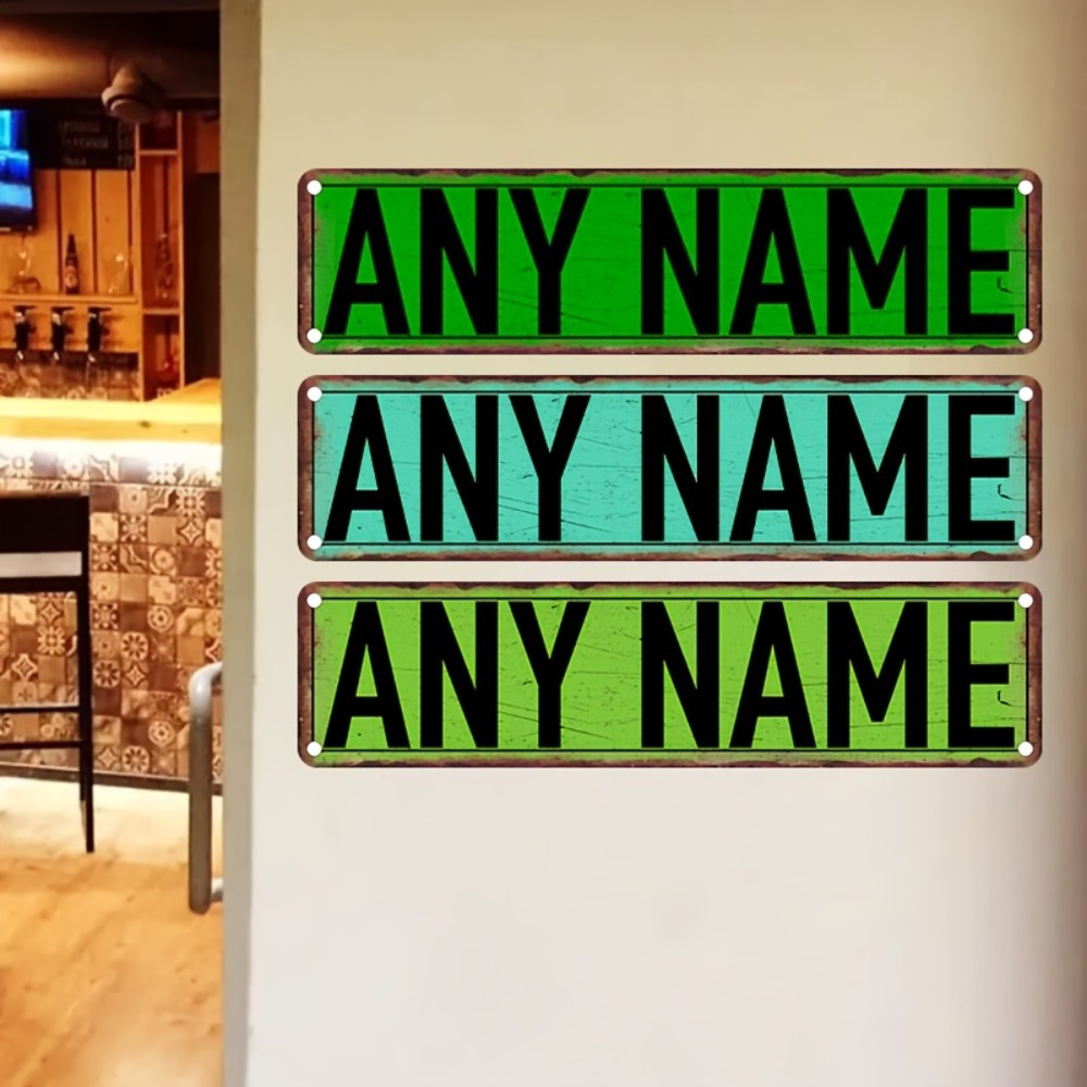 2D Düz 16 Renk Özel Alüminyum  - Home Bar Signs incelemesi ve fiyatı