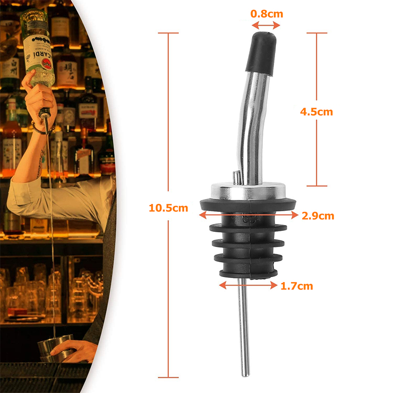 Kauçuk toz kapakları ile LMETJ - Speed Pourer Cap incelemesi ve fiyatı