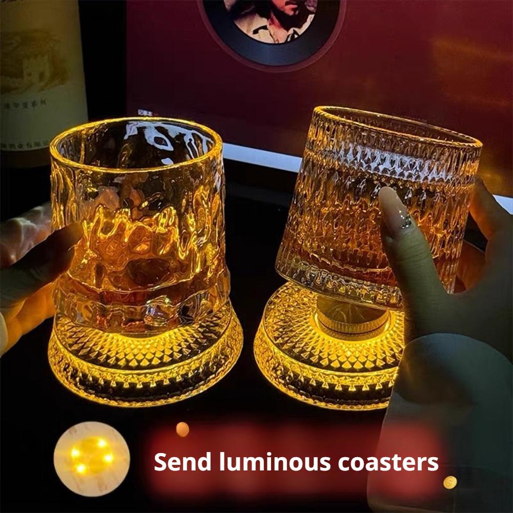 360 °   LED Işıklı Dönen Viski - Old Fashioned Glass incelemesi ve fiyatı
