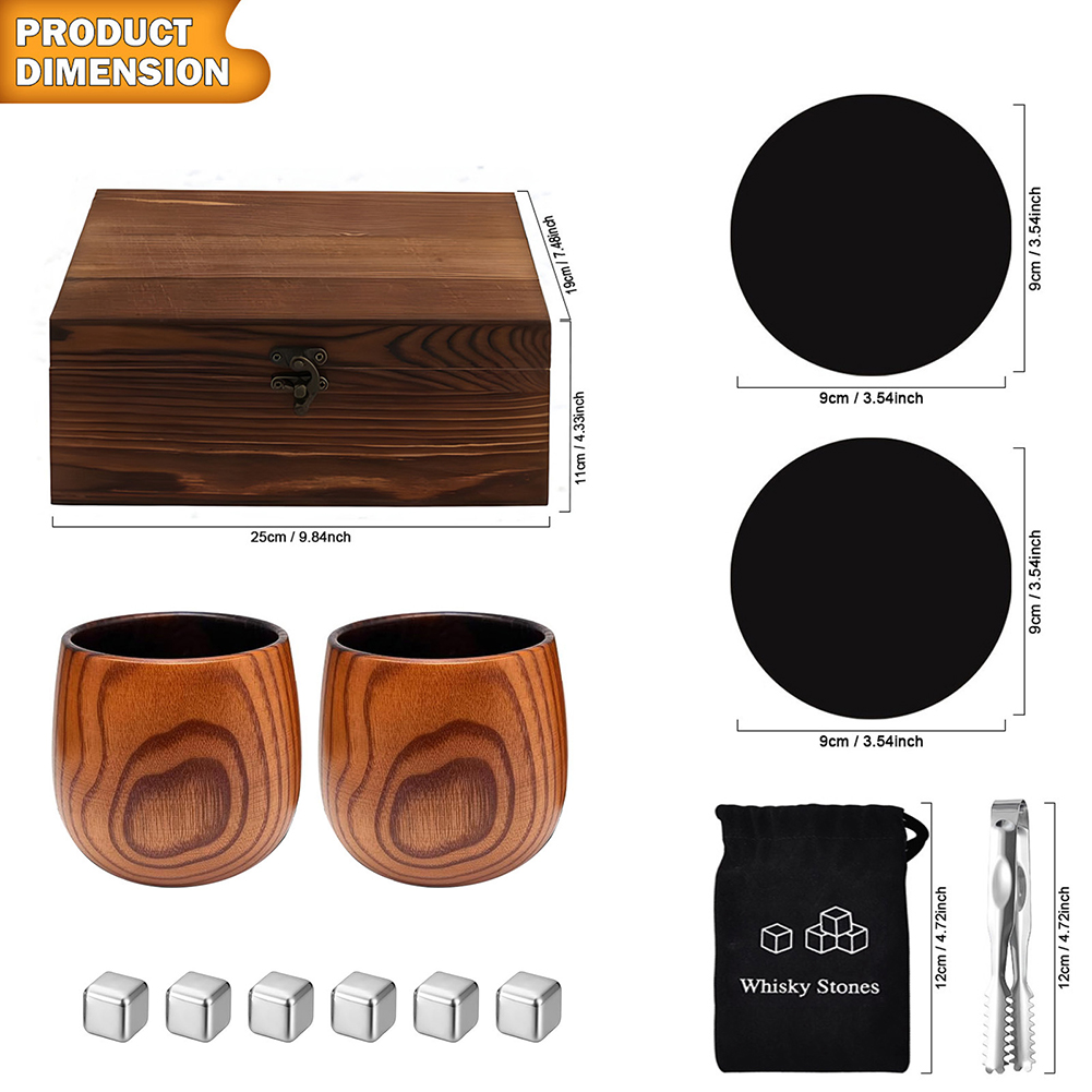 Ahşap Tabanlı Eski Tarz Bardak - Old Fashioned Glass incelemesi ve fiyatı