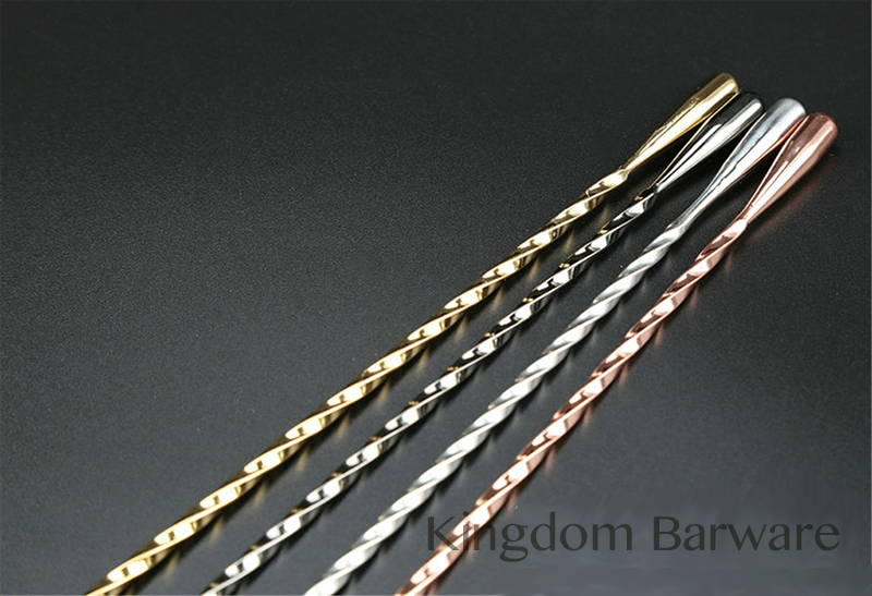 50 cm Kokteyl Bar Kaşık 304 Pa - Bar Spoon Twisted incelemesi ve fiyatı