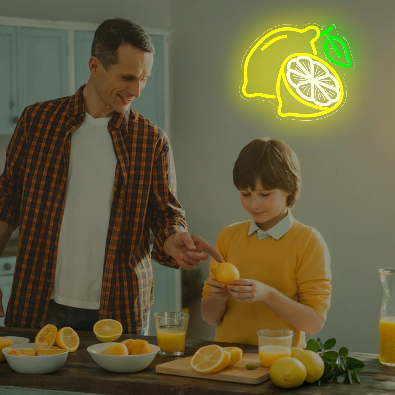 Limon Neon Tabela Kısılabilir  - Home Bar Signs incelemesi ve fiyatı