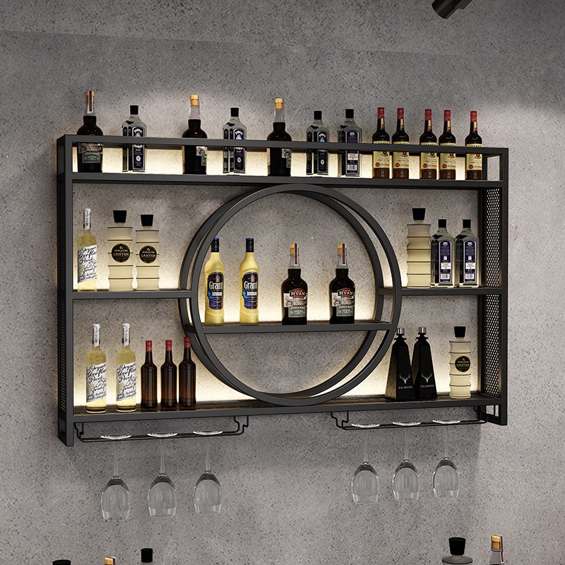 Bar şarap rafı duvara monte şa - Home Bar And Cabinet incelemesi ve fiyatı