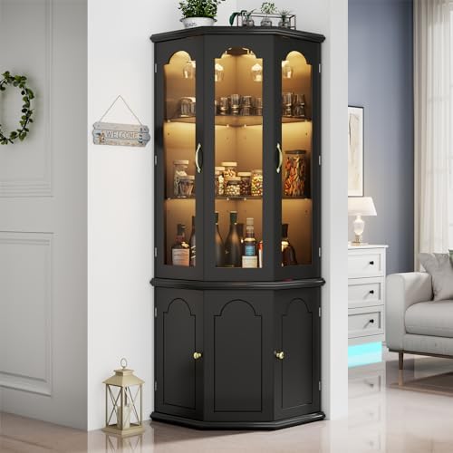 LED Işıklı Köşe Bar Dolabı, Te - Home Bar And Cabinet incelemesi ve fiyatı
