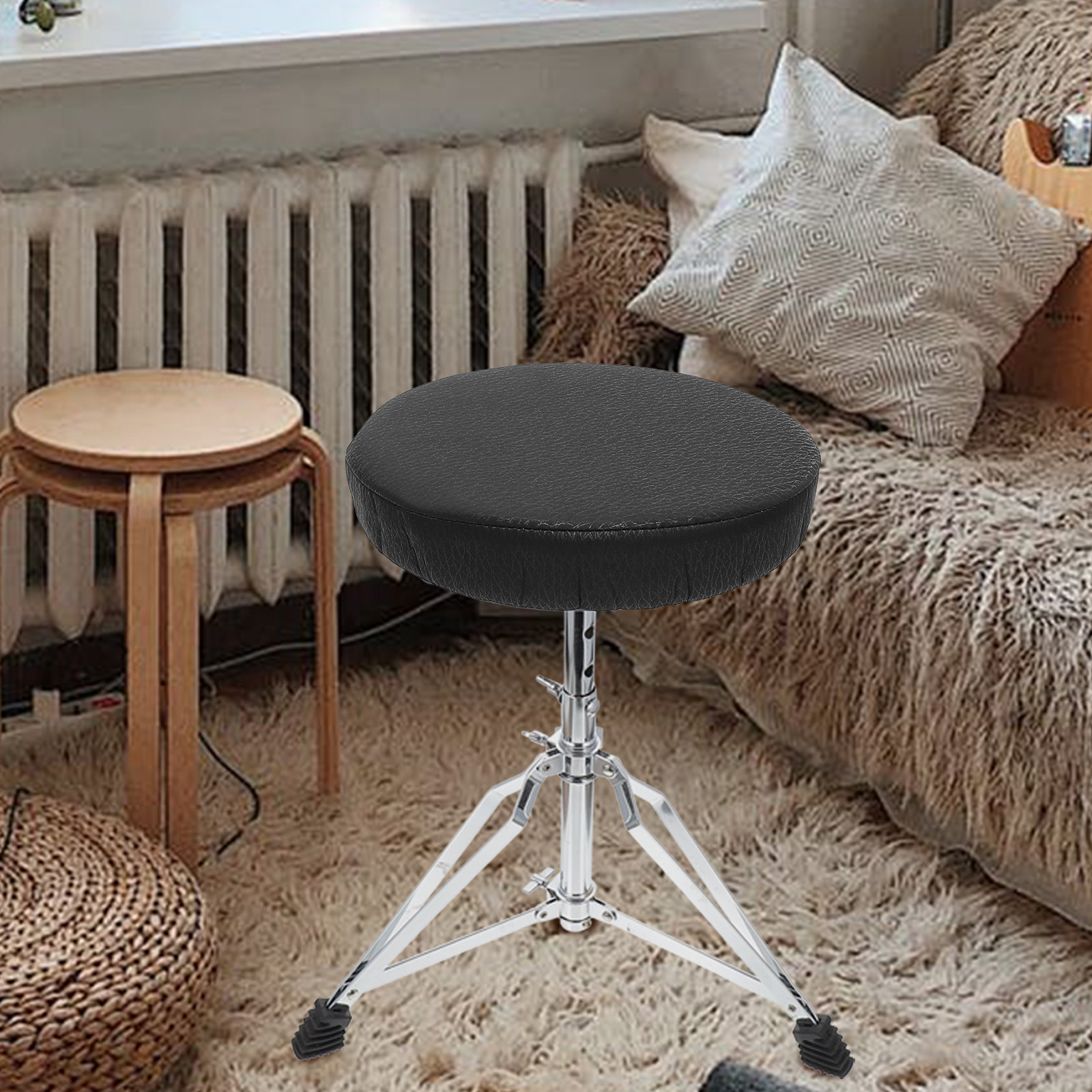 Elastik Kalın Siyah Yuvarlak T - Home Bar Stools incelemesi ve fiyatı