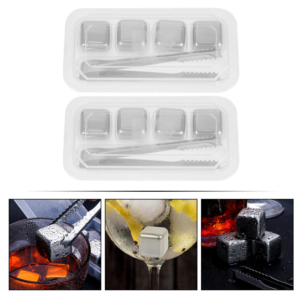 2 takım paslanmaz çelik buz kü - Home Bar Set incelemesi ve fiyatı