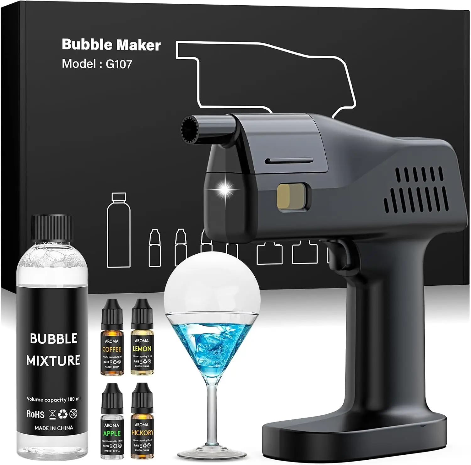 Elektrikli Kokteyl Duman Balon - Smoking Gun Kit incelemesi ve fiyatı