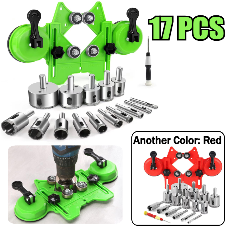 17 Parça Elmas Karo Delme Uçla - Jigger Double Sided incelemesi ve fiyatı