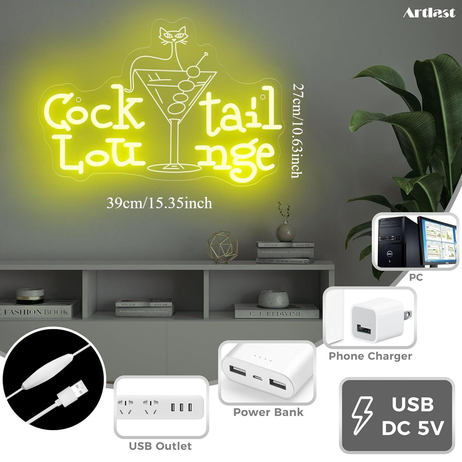 Kokteyl Salonu Neon Tabelası K - Home Bar Signs incelemesi ve fiyatı
