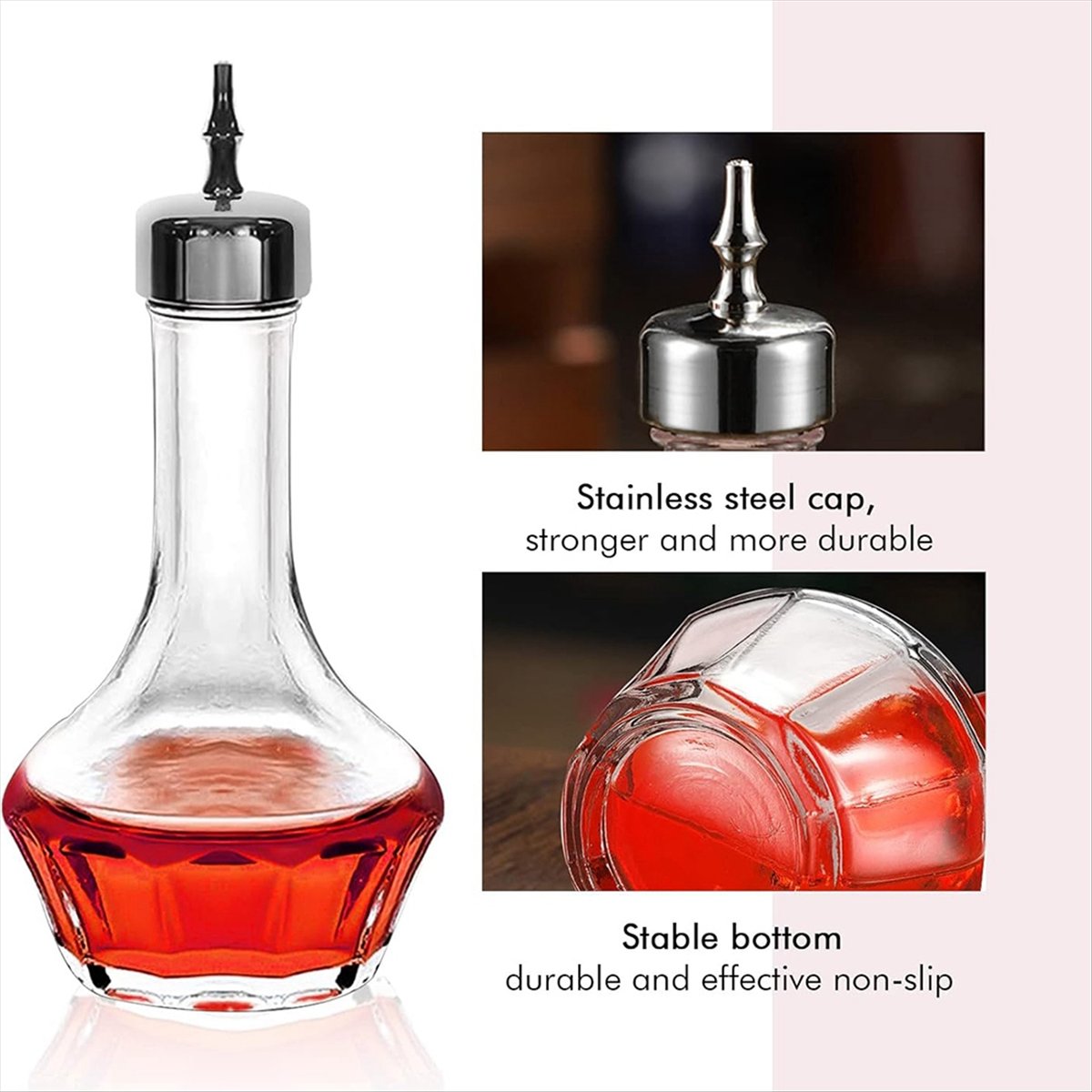 REST 6 PARÇA Bitters Şişe Seti - Bitters Bottle Set incelemesi ve fiyatı